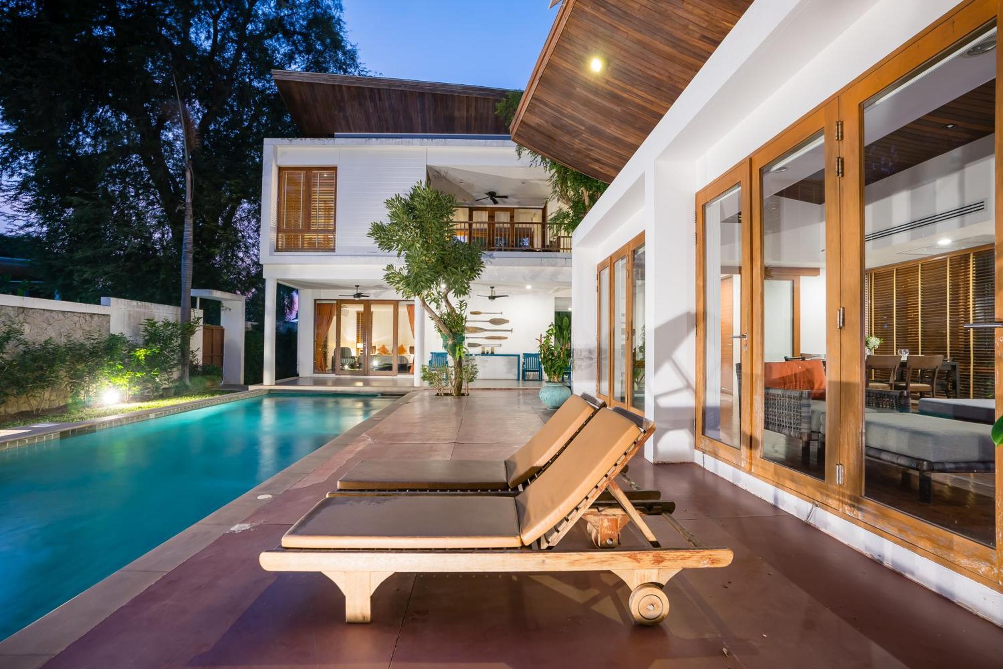 Pranaluxe 3 Bedroom Pool Villa Ban Pak Nam Pran エクステリア 写真