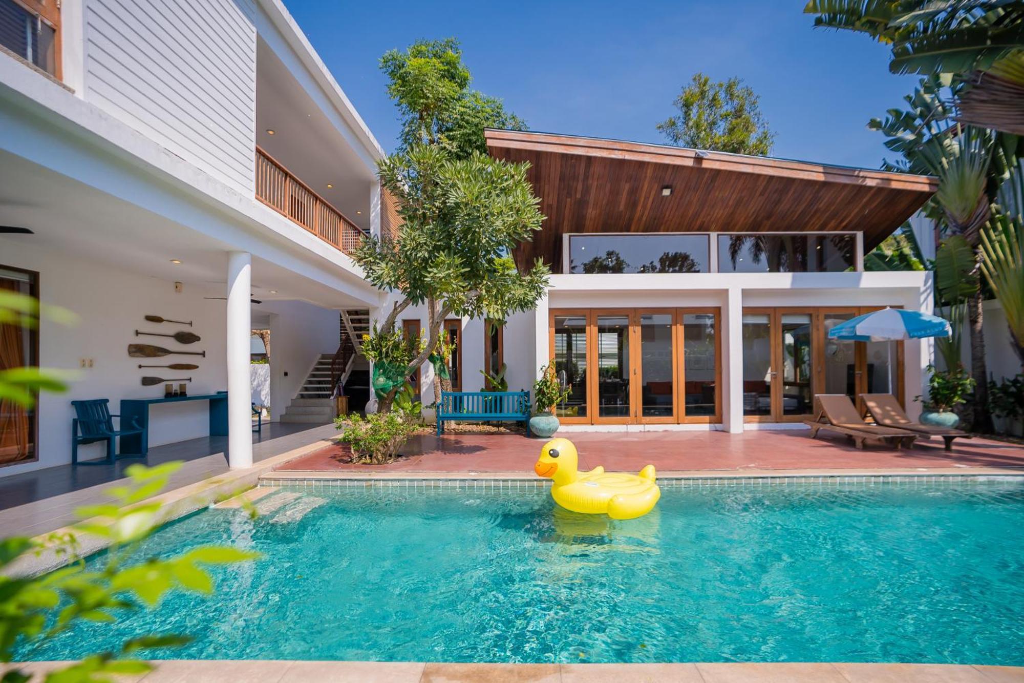 Pranaluxe 3 Bedroom Pool Villa Ban Pak Nam Pran エクステリア 写真