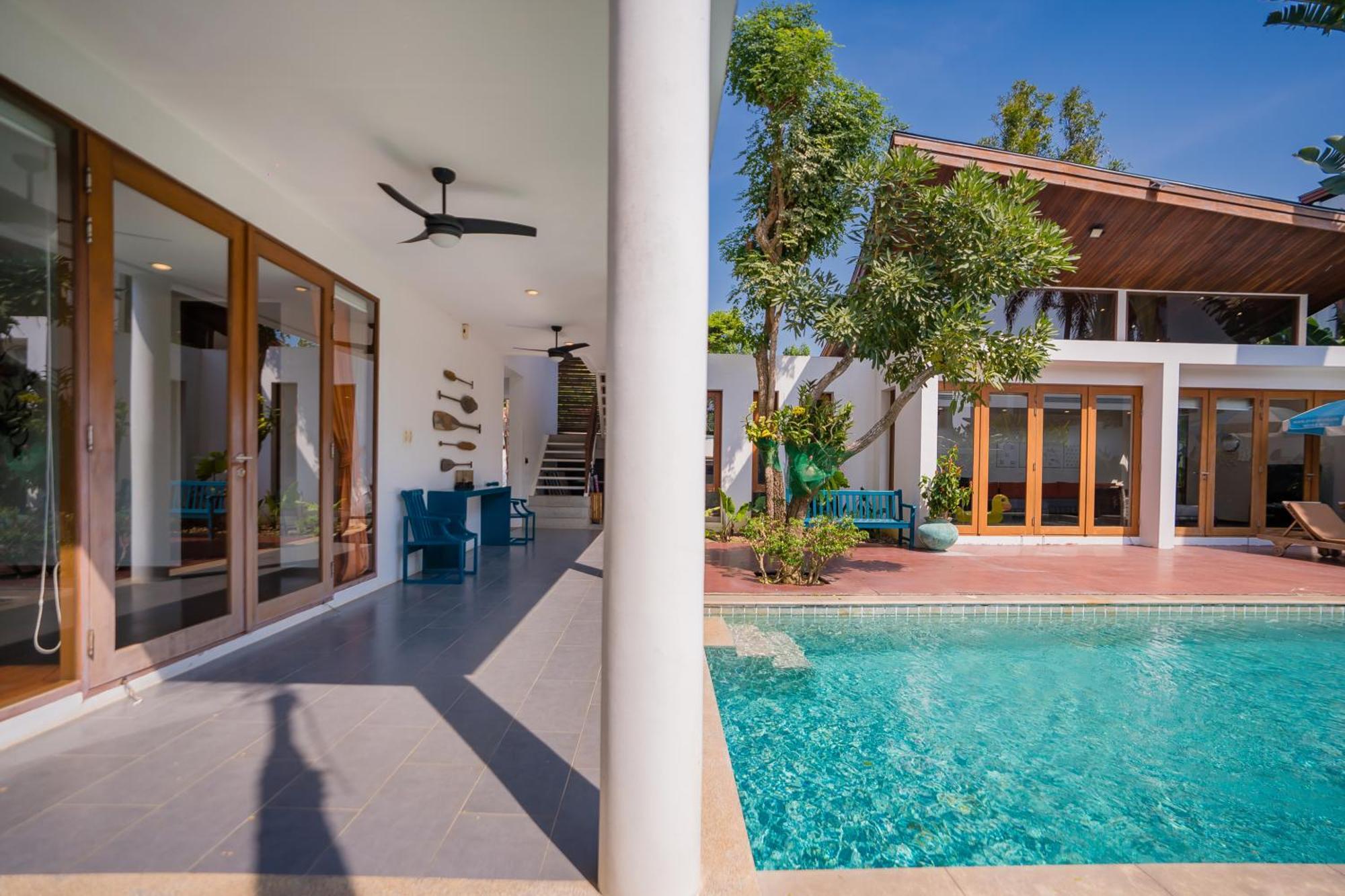 Pranaluxe 3 Bedroom Pool Villa Ban Pak Nam Pran エクステリア 写真